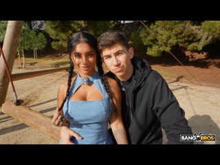 bangbros/publicbang - yasmina khan - squirting outside huge ass young