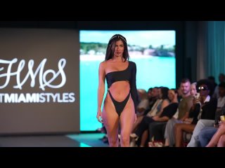 miami swim week - amber quinn, karen rodriguez big ass young